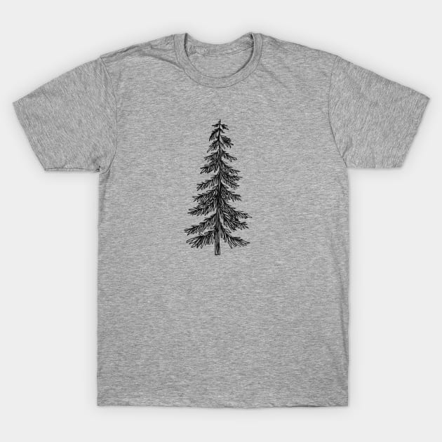 Pine T-Shirt by InkedinRed